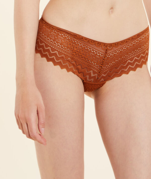 Shorty en dentelle Shorty en dentelle;${refinementColor}