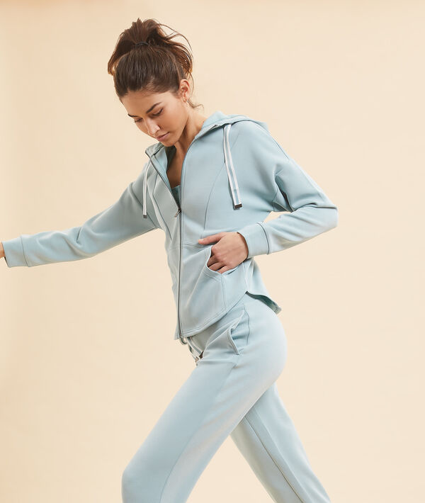Veste zippée à capuche Veste zippée à capuche;${refinementColor}