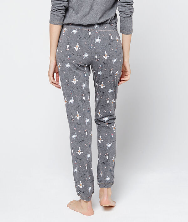 Pantalon imprimé chats et chiens Pantalon imprimé chats et chiens
