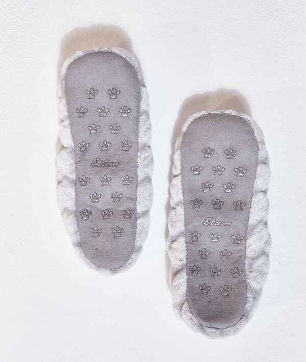 Chaussons ballerine motifs coeur Chaussons ballerine motifs coeur;${refinementColor}