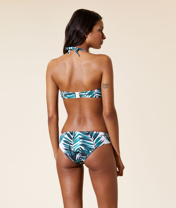 Bas de bikini shorty multicolore.