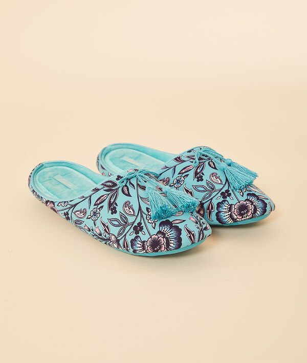 Chaussons mules imprimés Chaussons mules imprimés;${refinementColor}