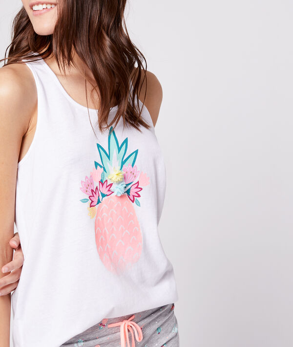 Top imprimé ananas Top imprimé ananas