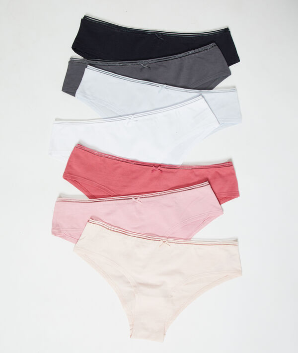 Lot de 7 hipsters Lot de 7 hipsters;${refinementColor}