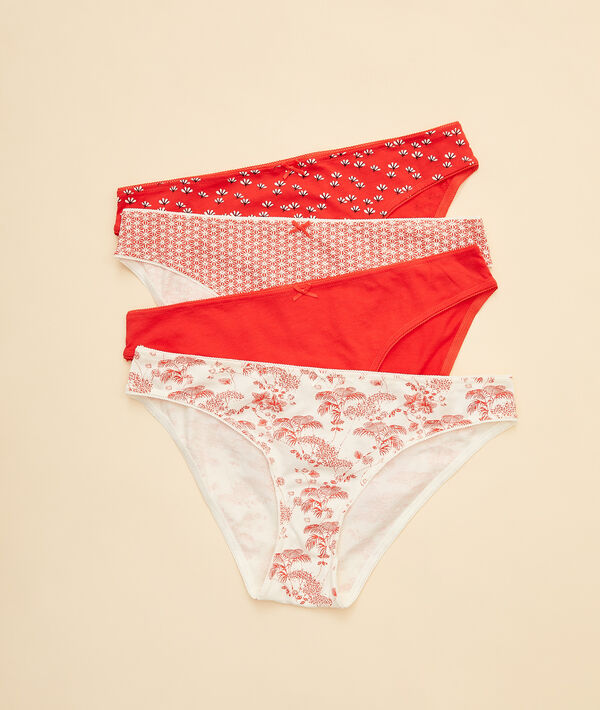 Lot de 4 culottes Lot de 4 culottes;${refinementColor}