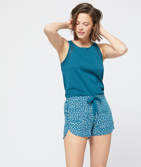 Short imprimé feuillage Short imprimé feuillage