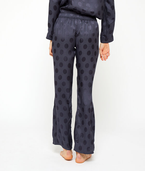 Pantalon à pois satinés Pantalon à pois satinés;${refinementColor}