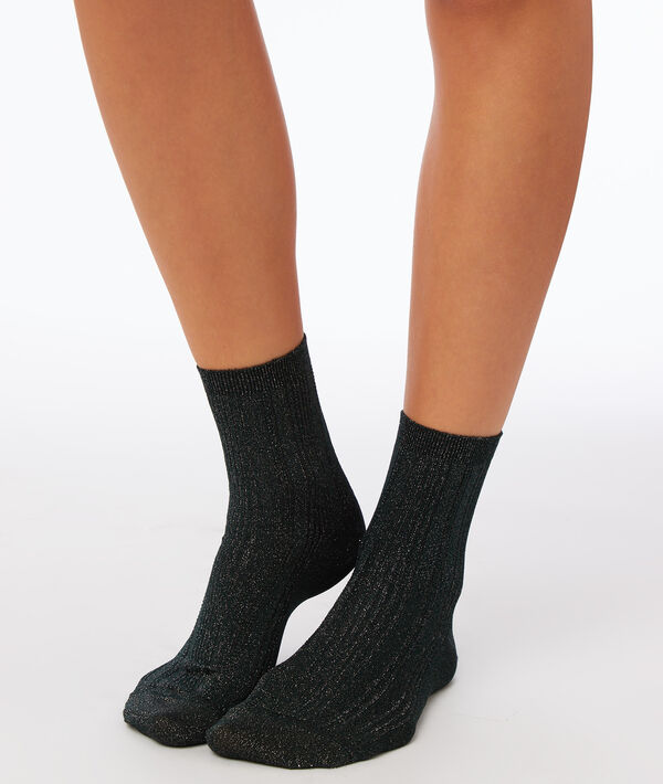 Chaussettes fibres métallisées Chaussettes fibres métallisées;${refinementColor}