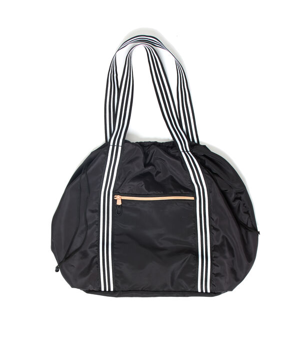 Sac de sport à grandes anses noir.