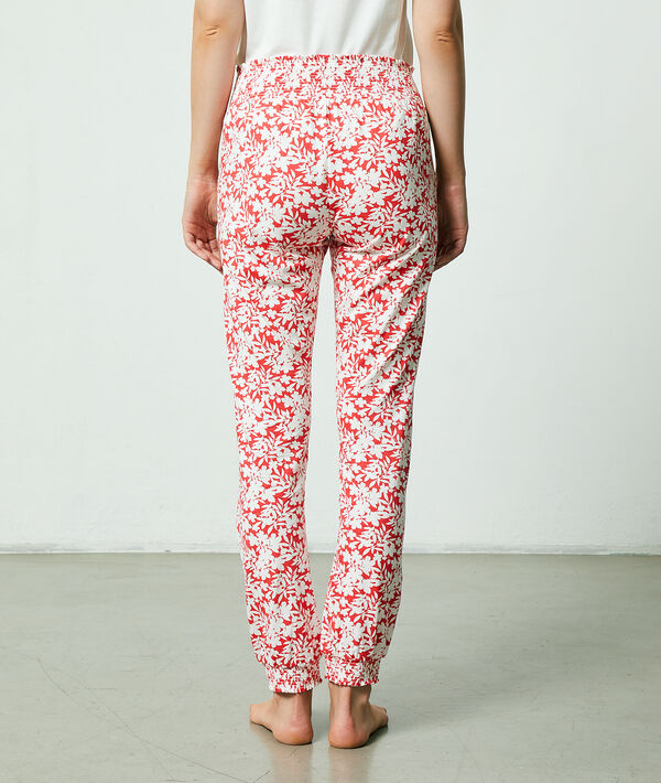 Pantalon imprimé floral Pantalon imprimé floral;${refinementColor}