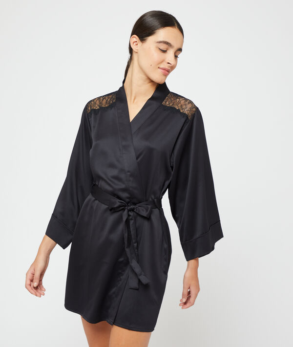Kimono satiné Kimono satiné;${refinementColor}
