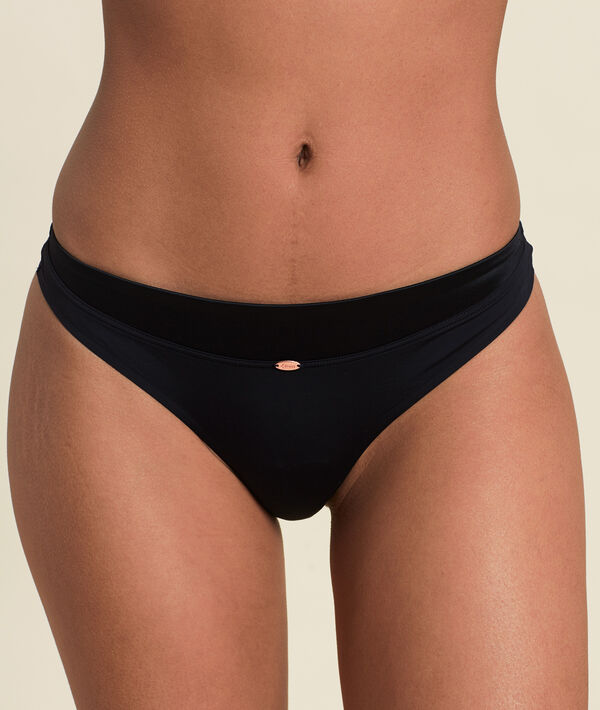 Tanga en microfibre Tanga en microfibre;${refinementColor}