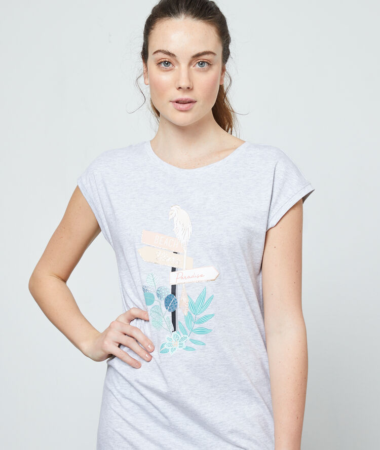 Nuisette "beach, uluru, paradise" gris.