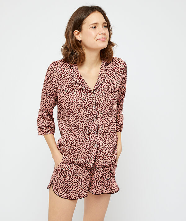 Chemise de pyjama imprimée Chemise de pyjama imprimée;${refinementColor}