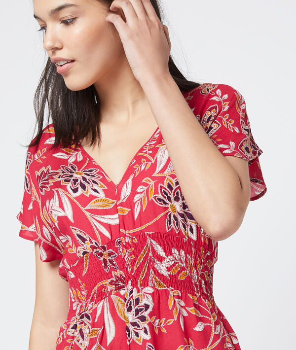 Combishort à imprimé floral Combishort à imprimé floral