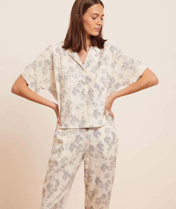 Chemise manches courtes imprimée Chemise manches courtes imprimée;${refinementColor}
