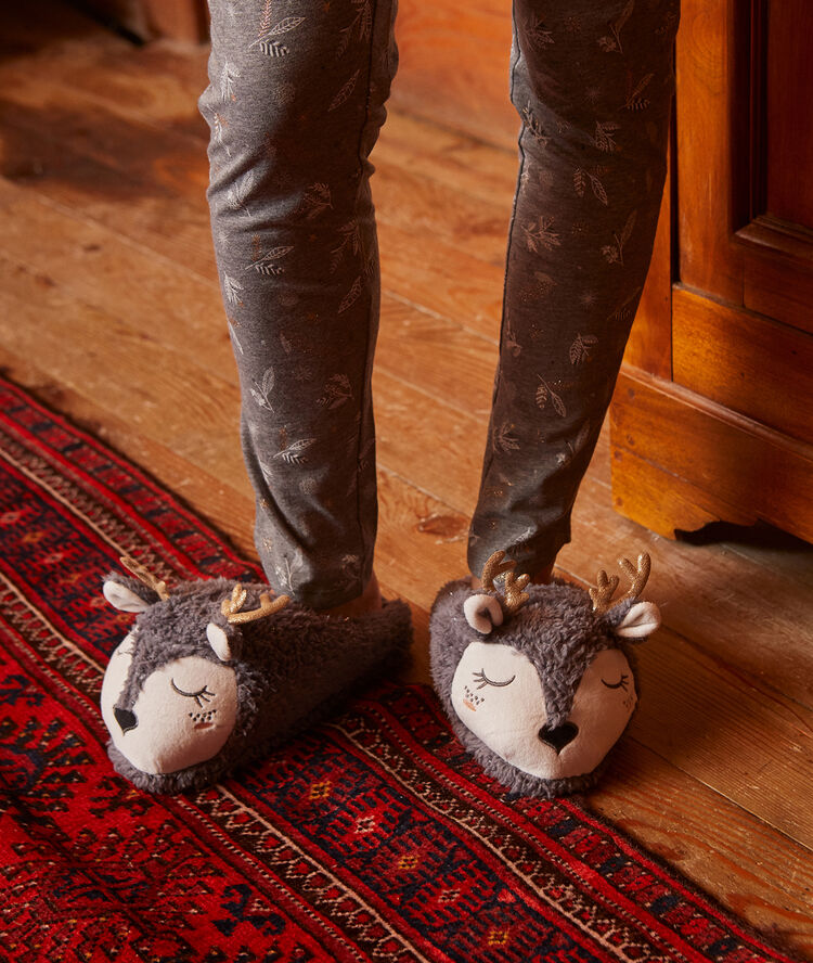 Mules 3d renne anthracite.