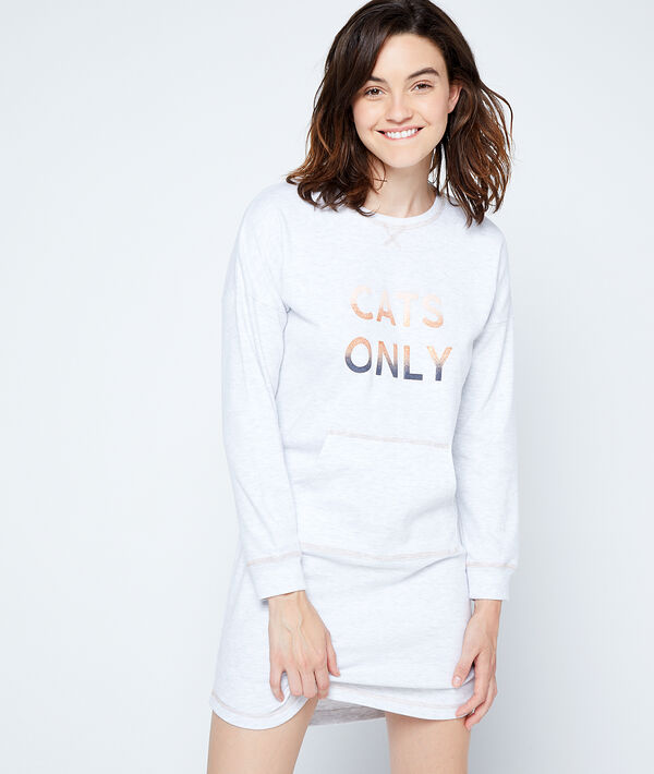 Chemise de nuit "Cats only" Chemise de nuit "Cats only"