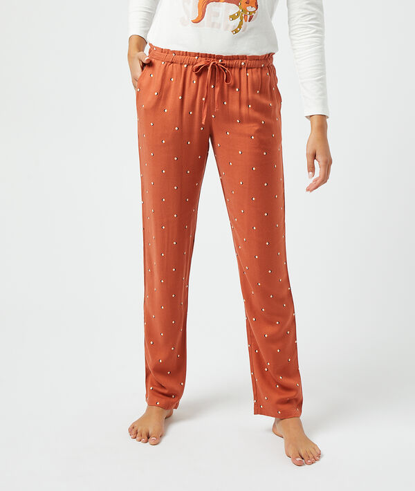 Pantalon imprimé Pantalon imprimé;${refinementColor}