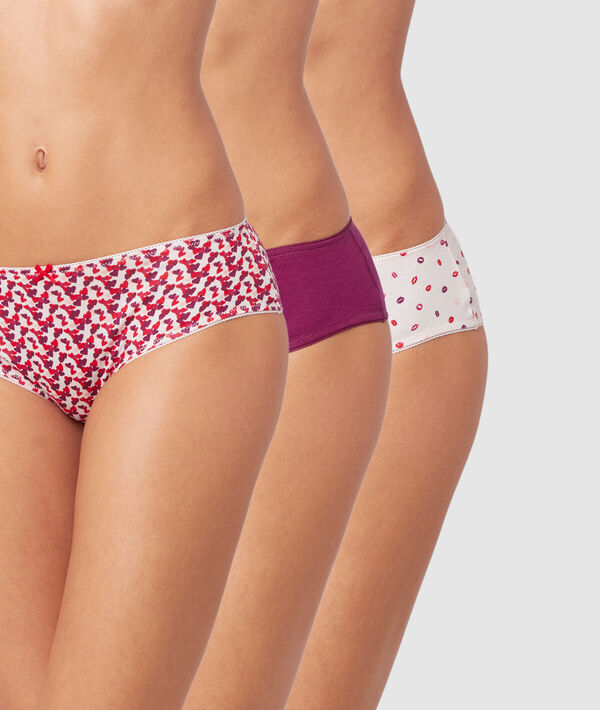 Lot de 3 shortys imprimés Lot de 3 shortys imprimés