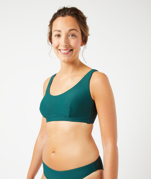 Haut de maillot de bain post-mastectomie brassière Haut de maillot de bain post-mastectomie brassière;${refinementColor}