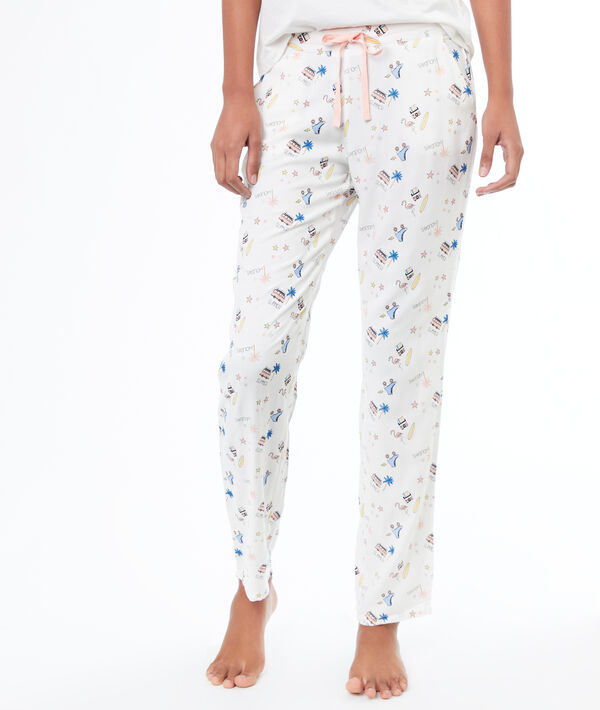 Pantalon imprimé Pantalon imprimé;${refinementColor}