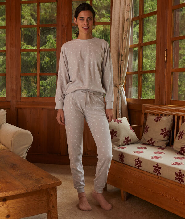 Pyjama 2 pièces imprimé étoiles Pyjama 2 pièces imprimé étoiles