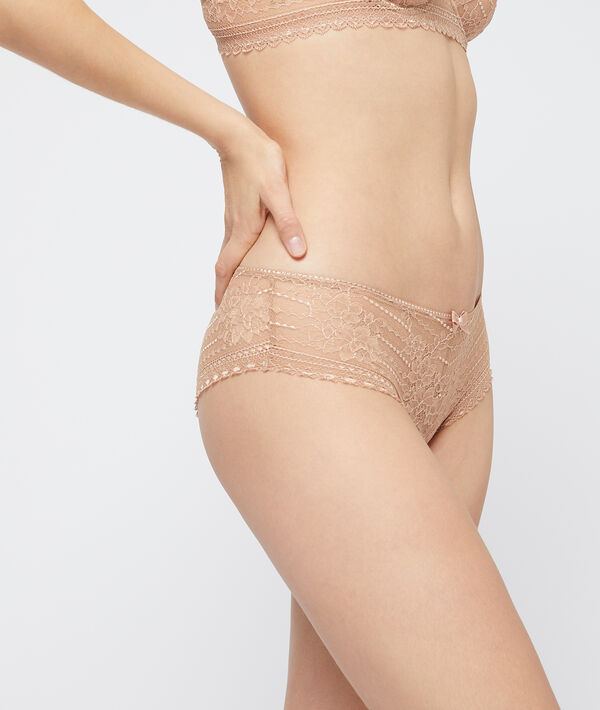 Shorty en dentelle florale Shorty en dentelle florale