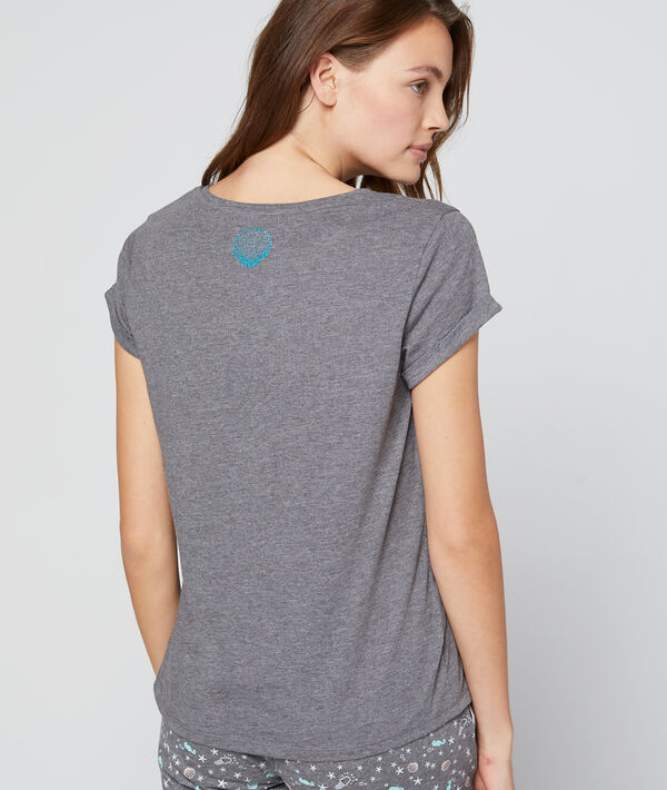 T-shirt imprimé à message T-shirt imprimé à message