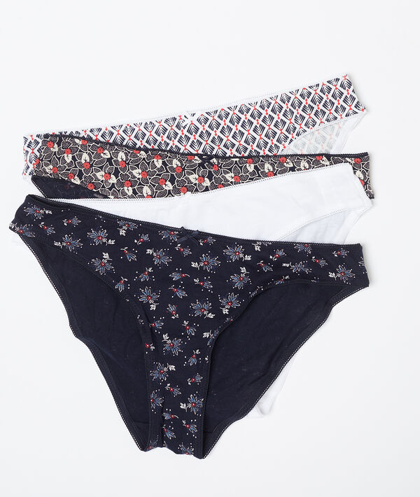 Lot de 4 culottes en coton Lot de 4 culottes en coton