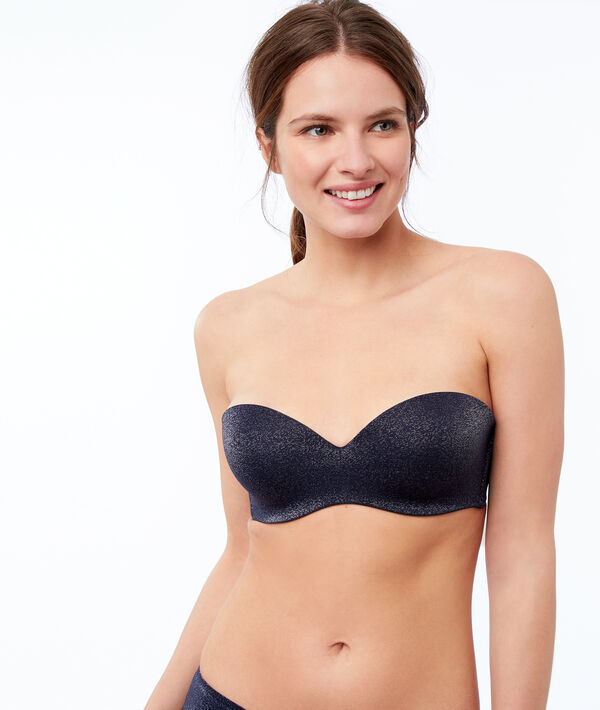Bandeau push-up à fibres métallisées Bandeau push-up à fibres métallisées
