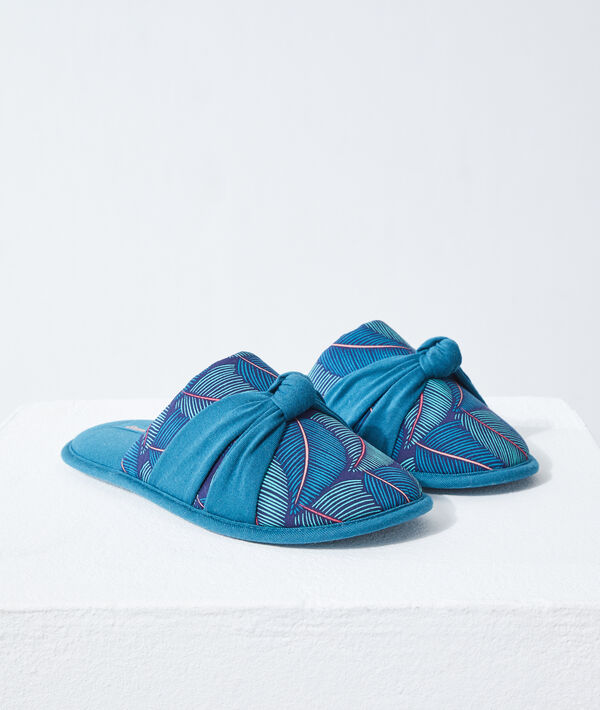 Chaussons mules nouées Chaussons mules nouées;${refinementColor}