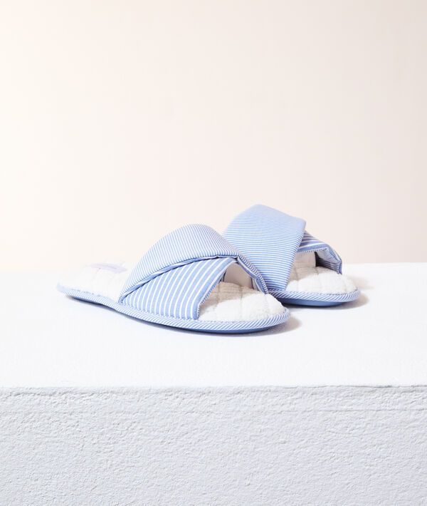 Chaussons tongs rayés Chaussons tongs rayés;${refinementColor}