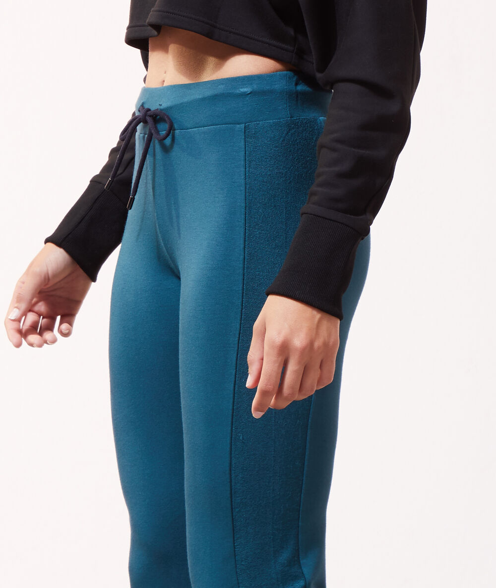 Pantalon sportswear vert.