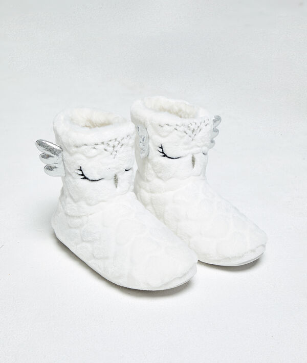 Chaussons bottines chouette Chaussons bottines chouette