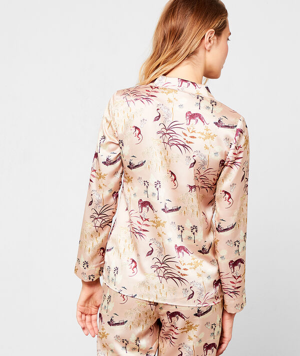 Chemise de pyjama satinée Chemise de pyjama satinée