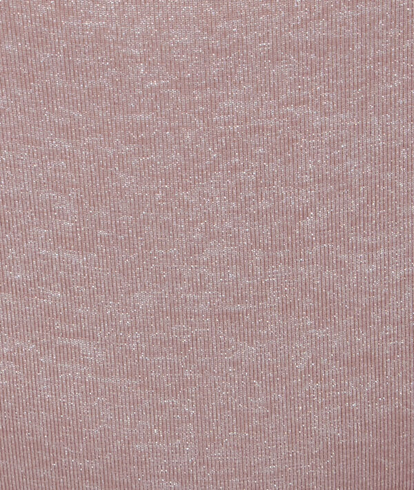 Shorty micro maille chinée taupe.