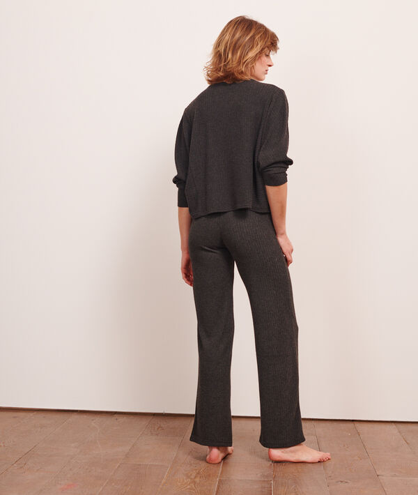 Pantalon côtelé loungewear Pantalon côtelé loungewear;${refinementColor}