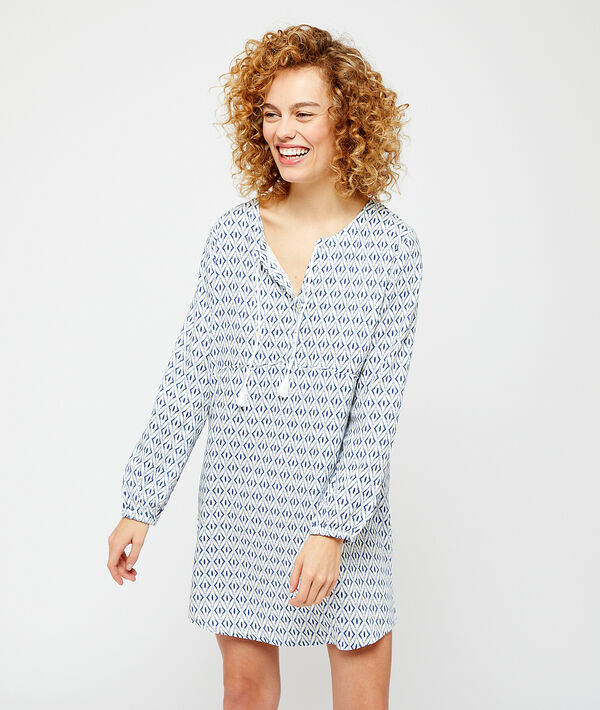 Chemise de nuit imprimée Chemise de nuit imprimée;${refinementColor}
