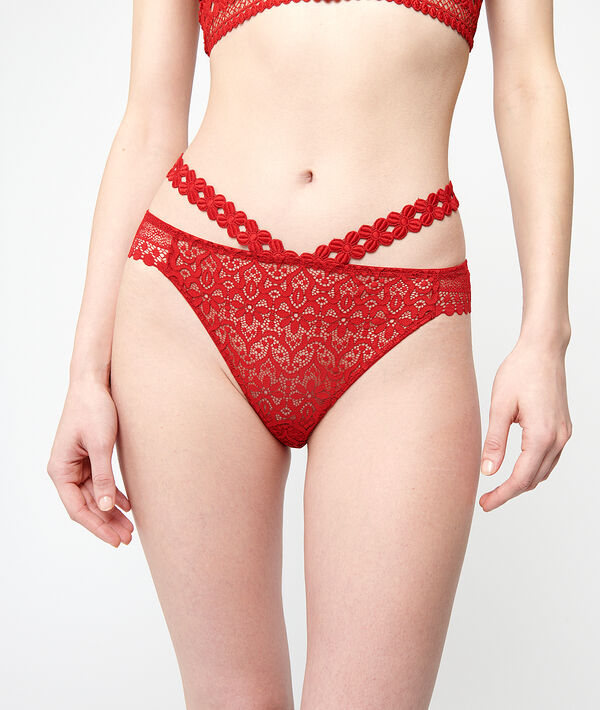 Tanga en dentelle Tanga en dentelle;${refinementColor}