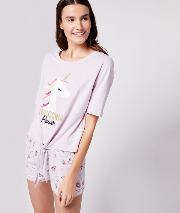 Top noué "Unicorn power" Top noué "Unicorn power";${refinementColor}