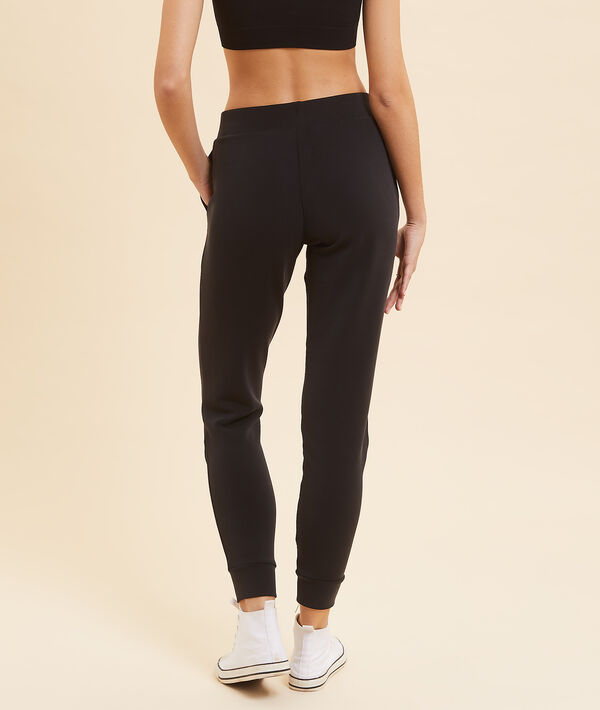 Pantalon de sport détails en tulle Pantalon de sport détails en tulle;${refinementColor}