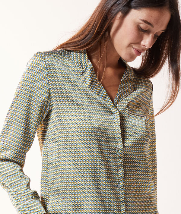 Chemise de pyjama imprimé Chemise de pyjama imprimé;${refinementColor}