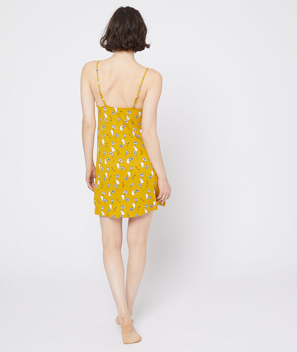 Nuisette fleurie en viscose éco-responsable Nuisette fleurie en viscose éco-responsable