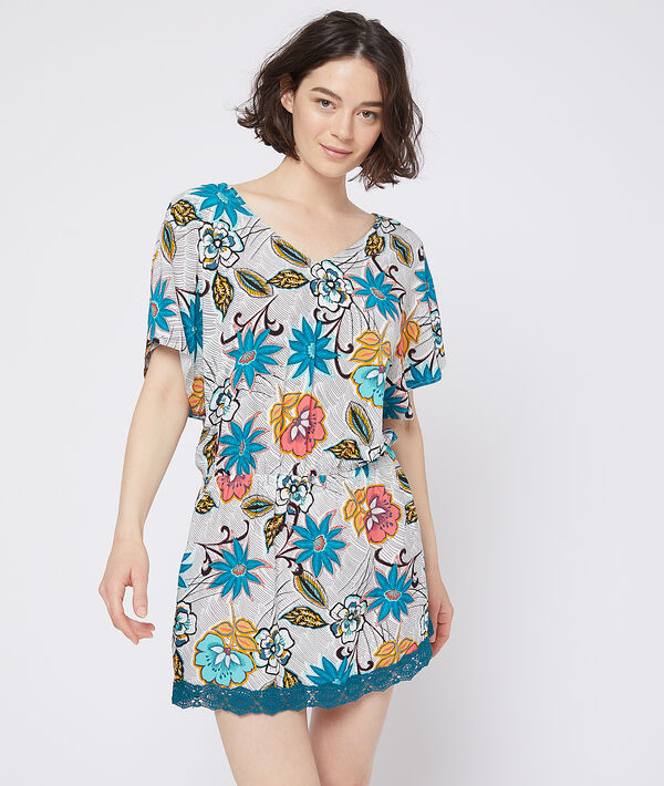 Chemise de nuit à imprimé floral Chemise de nuit à imprimé floral