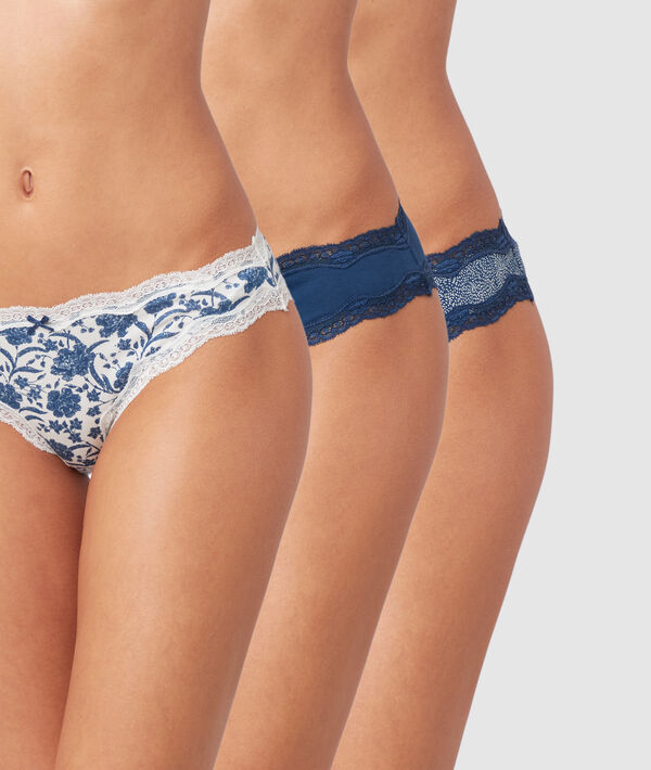 Pack de 3 culottes fantaisies Pack de 3 culottes fantaisies
