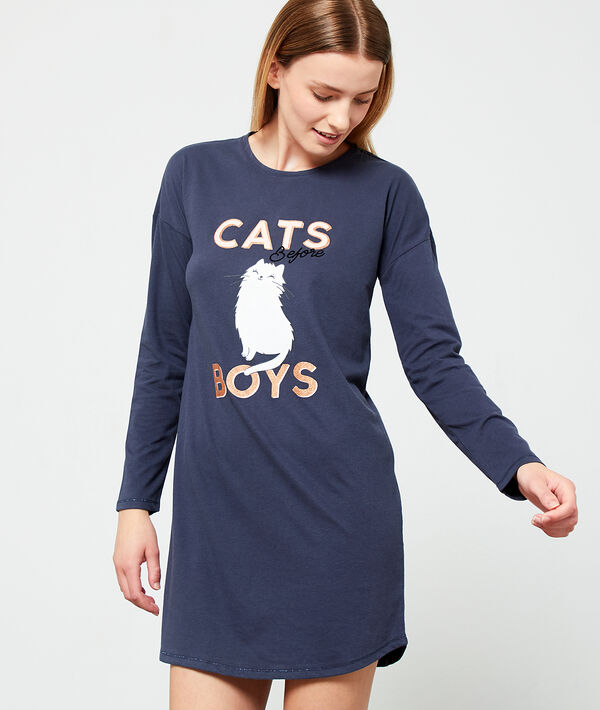 Nuisette imprimée "CATS before BOYS" Nuisette imprimée "CATS before BOYS"