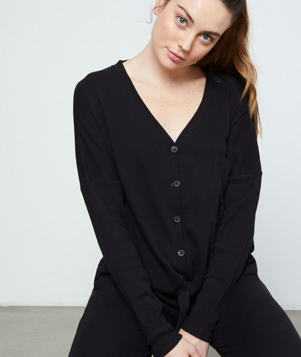 Top manches longues en coton Top manches longues en coton