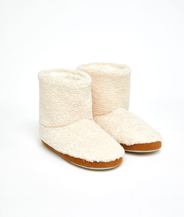 Chaussons bottines doudou Chaussons bottines doudou