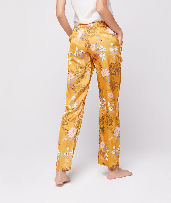 Pantalon satin imprimé Pantalon satin imprimé